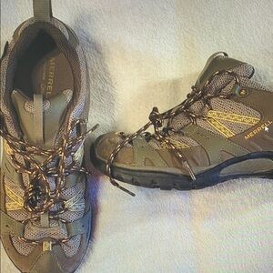 Merrell Olive Hiking Shoes
